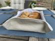 Textil tároló tálka, kínáló tálka 22x22 cm (1.)