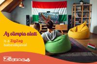 Az olimpia igazi bajnoka: a ZigZag babzsák!