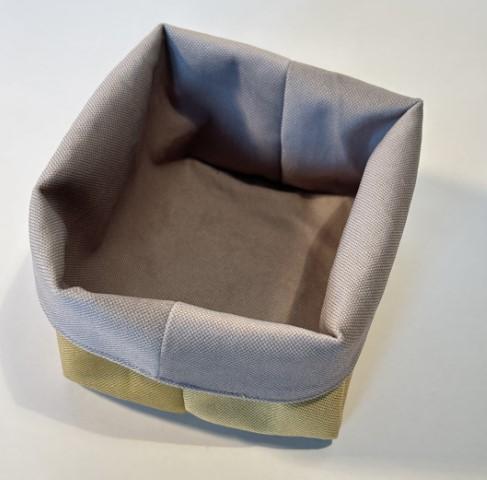 Textil tároló kosár 14x16x13 (szél.-hossz.-mag.)