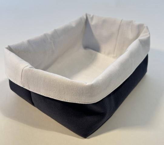 Textil tároló kosár 16x22x13 (szél.-hossz.-mag.)