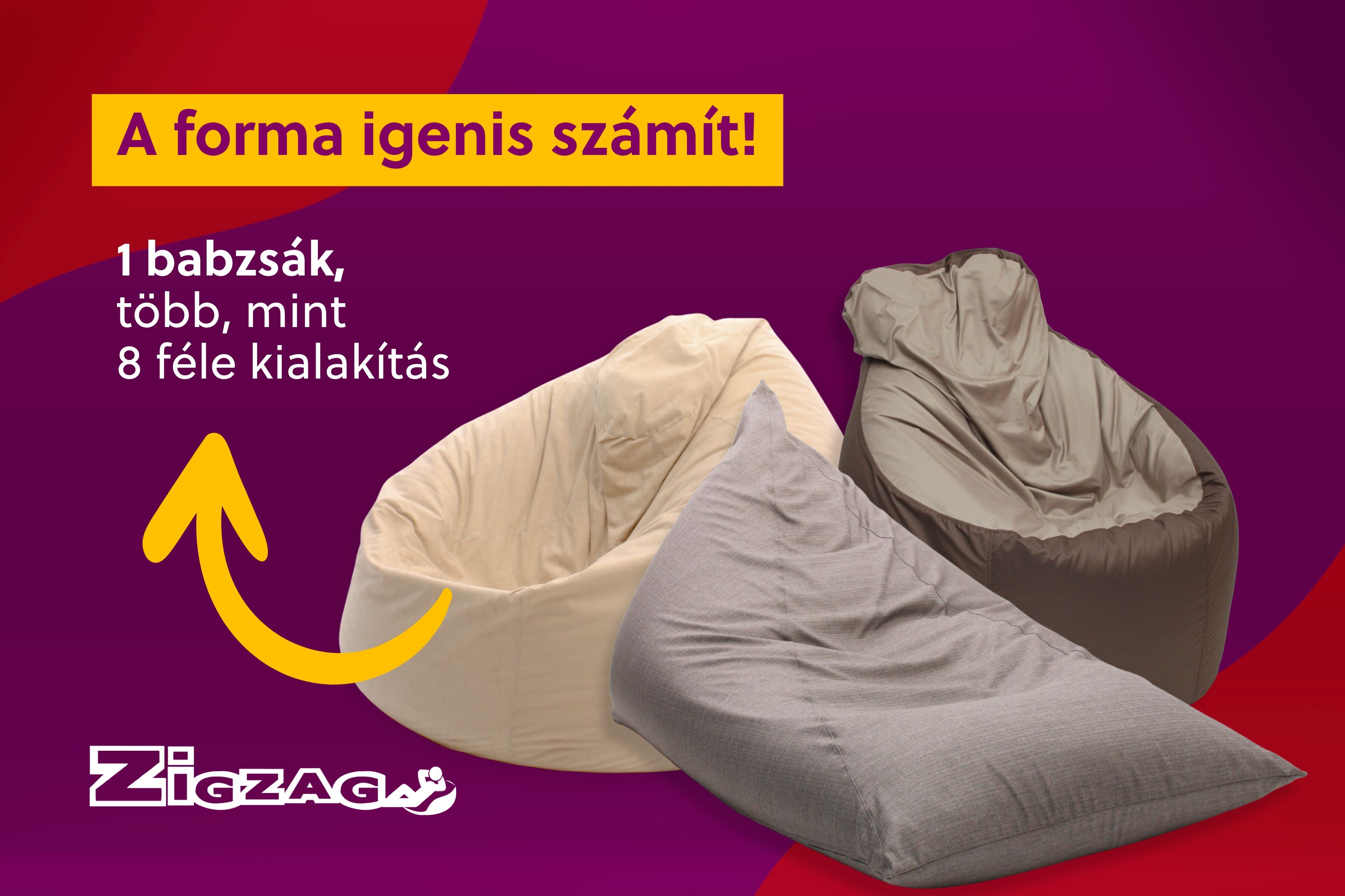 Az útmutó mindent tartalmaz, amit tudnod kell a ZigZag babzsák kialakításairól.