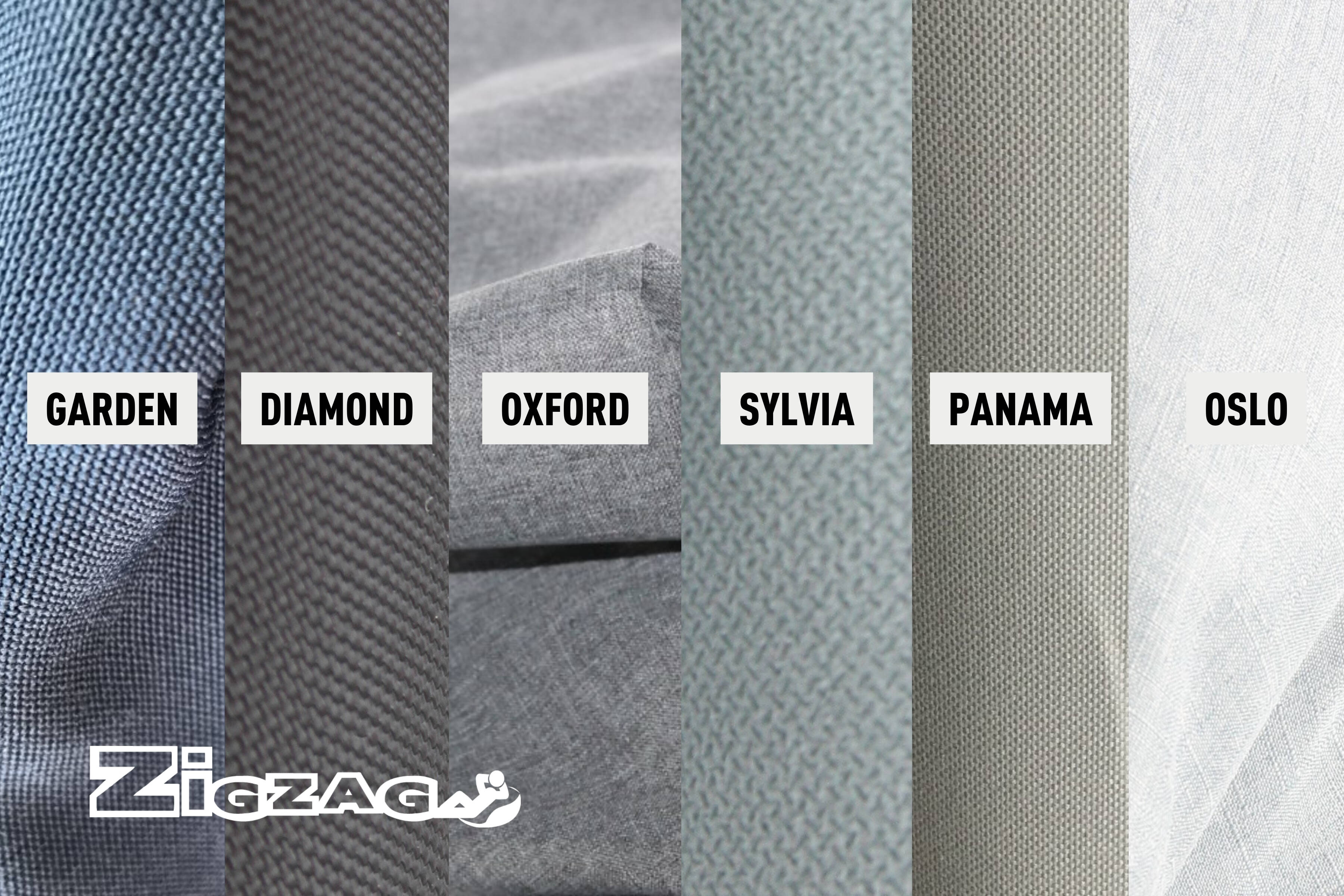 Bel- és kültéri használatra egyaránt alkalmas strapabíró babzsák textilek.